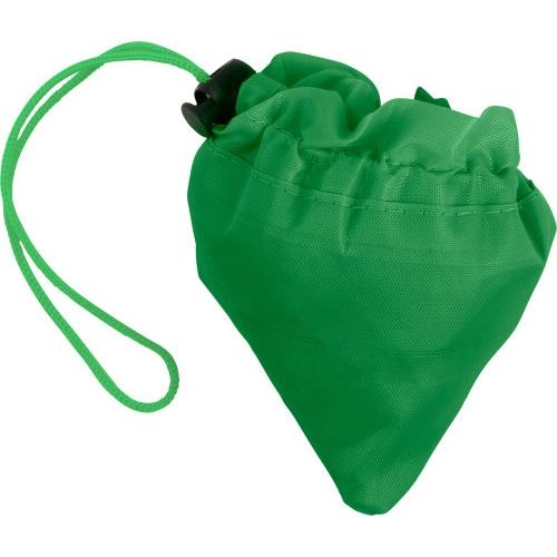 Opvouwbare polyester (210D) boodschappentas groen